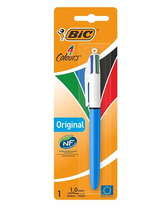Boligrafo 4 col/basicos Punta Med 1.0mm Bic1