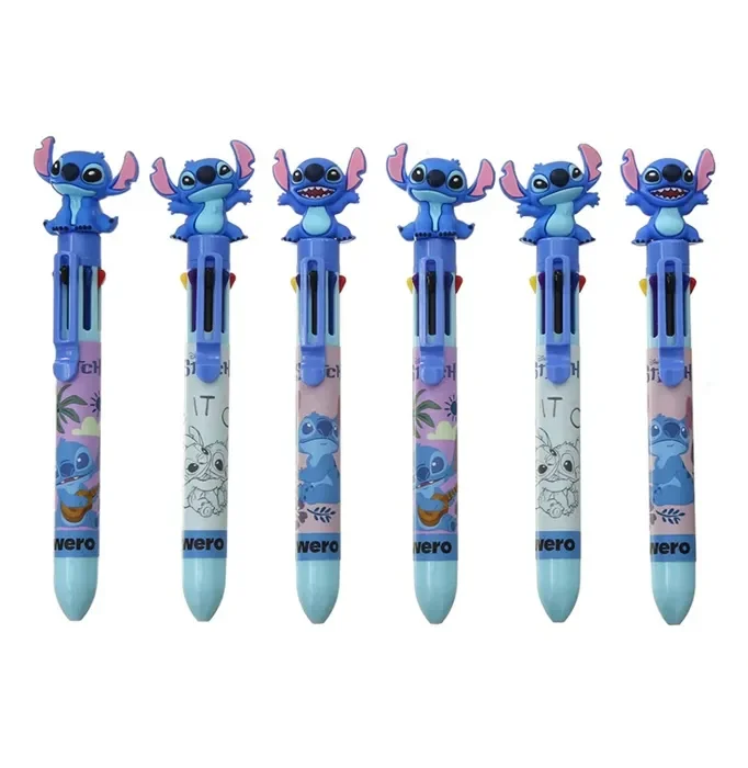 Boligrafo 8 Colores Lilo & Stitch Wero1