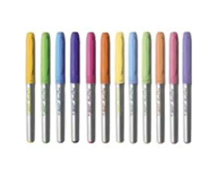 Caja Marcadores Perm. 12 Colores Marking Bic1