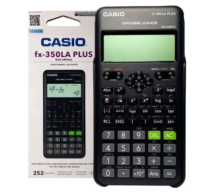Calculadora Cientifica FX-350 LA PLUS 2da Edicion Casio1