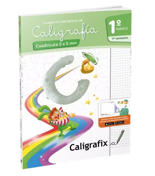 Texto Caligrafix 1ro Basico 1er Sem Cuadricula2
