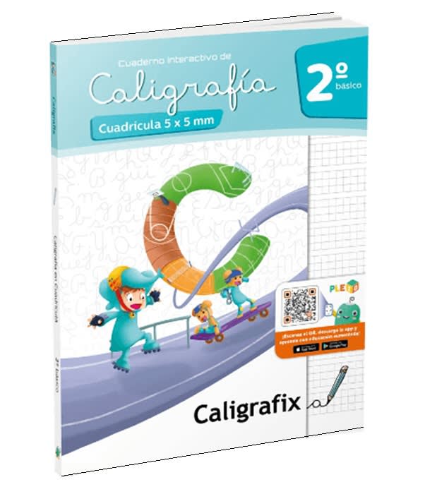 Texto Caligrafix 2do Basico Cuadricula1