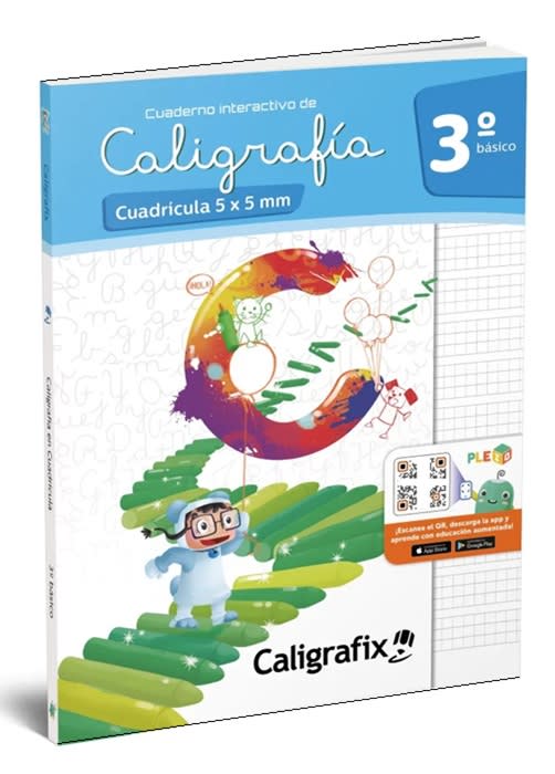 Texto Caligrafix 3ro Basico Cuadricula1