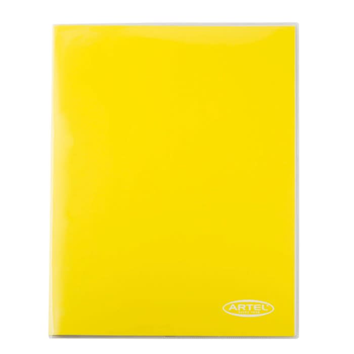 Carpeta Artel con Gusano Amarilla1
