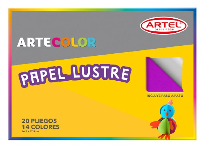 Artecolor Papel Lustre 20h 26,5x37,51