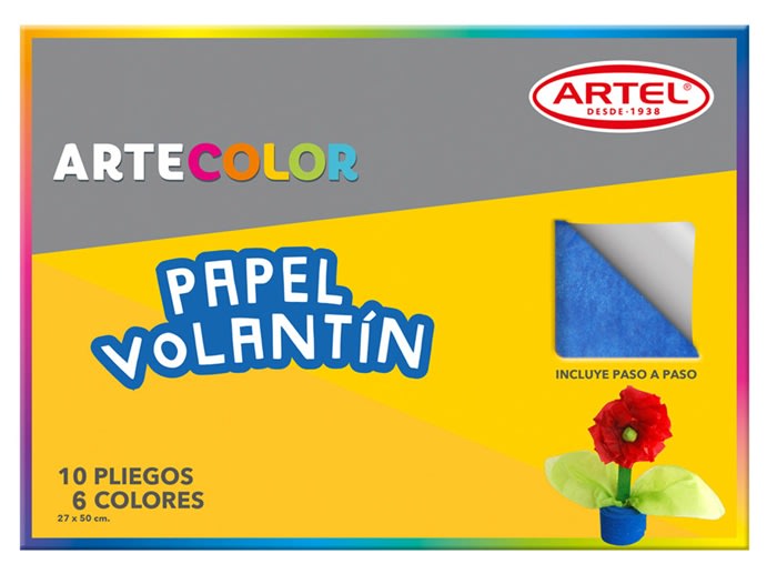 Artecolor Papel Volantin 10 pl 37x502