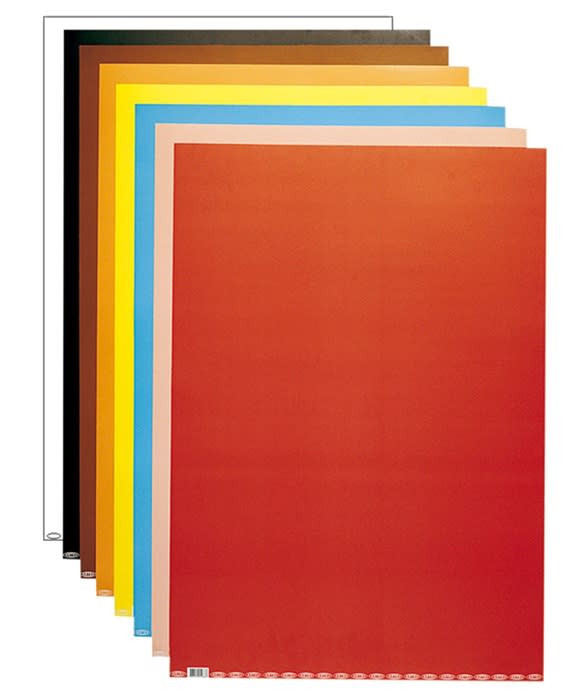 Papel Lustre 53x75cm Verde Oscuro1