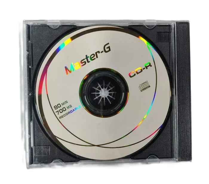 CD Virgen Recordable 80min 700mb CD-R Master-G1