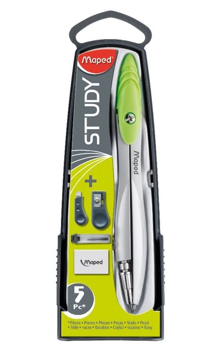 Compas Maped Study C/Tiralinea + accesorio1