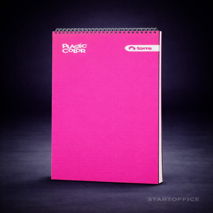 Croquera Oficio Plastic Color Fluor Torre1