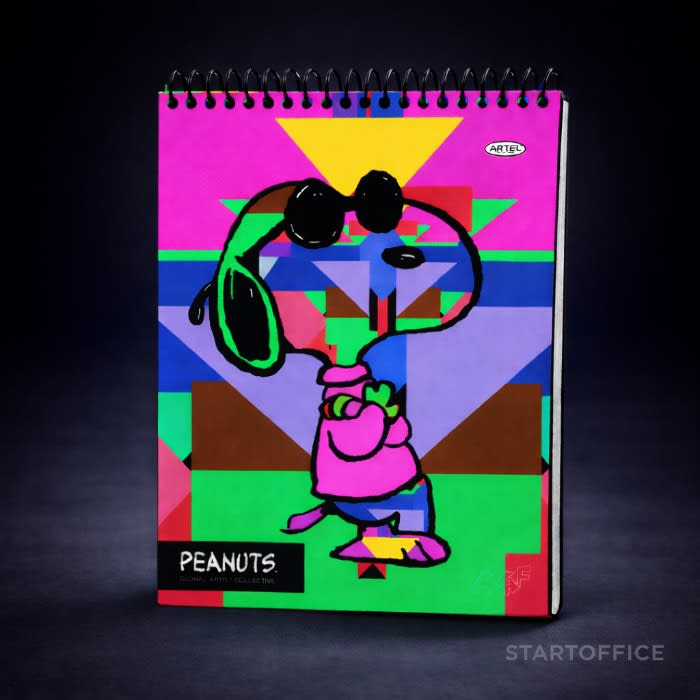 Croquera 16x21 Snnopy1