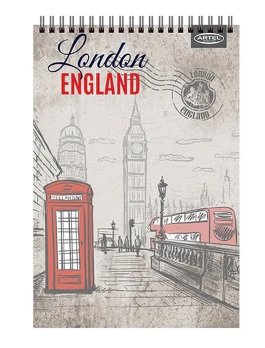 Croquera 21x32 Cuidades 80Hj Artel2