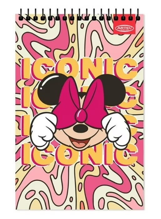 Croquera 21x32 Minnie Psico 80Hj Artel2