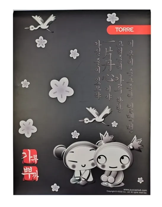 Block Apunte T/Carta 80h Mat.7mm Pucca Torre1