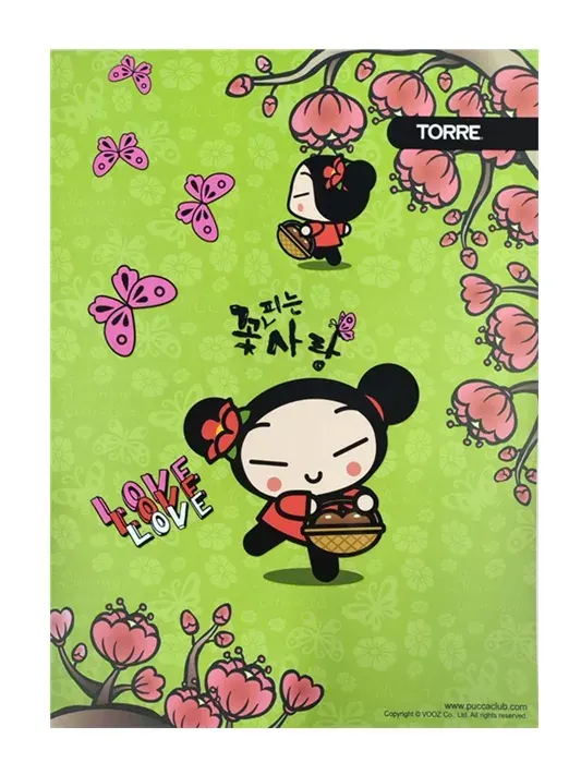 Block Apunte T/Carta 80h Mat.7mm Pucca Torre3