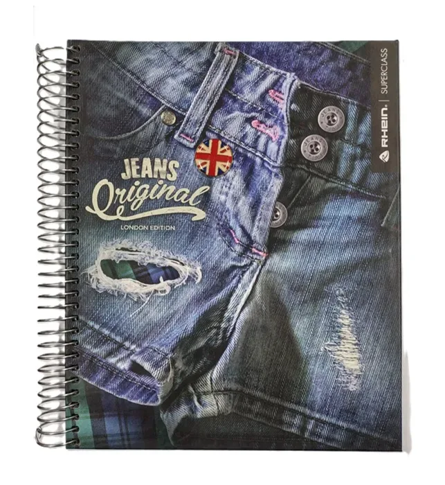 Cuaderno Book Jeans 150h Rhein1