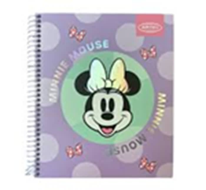 Cuad Book Minnie Lunares 120h Artel1