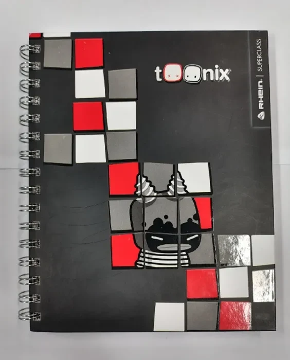 Cuaderno Book Toonix 120h Rhein1