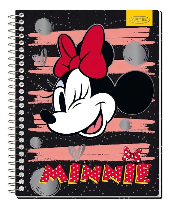 Cuad. Carta 150h Minnie Dots Artel1