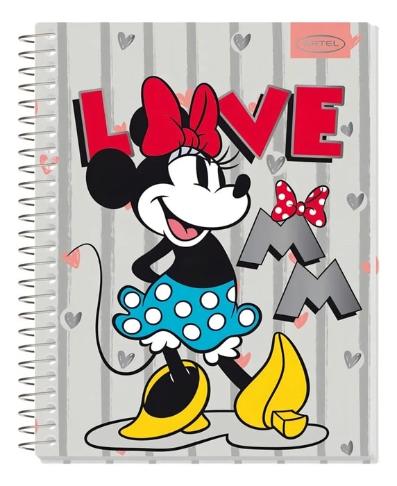 Cuad. Carta 150h Minnie Dots Artel2