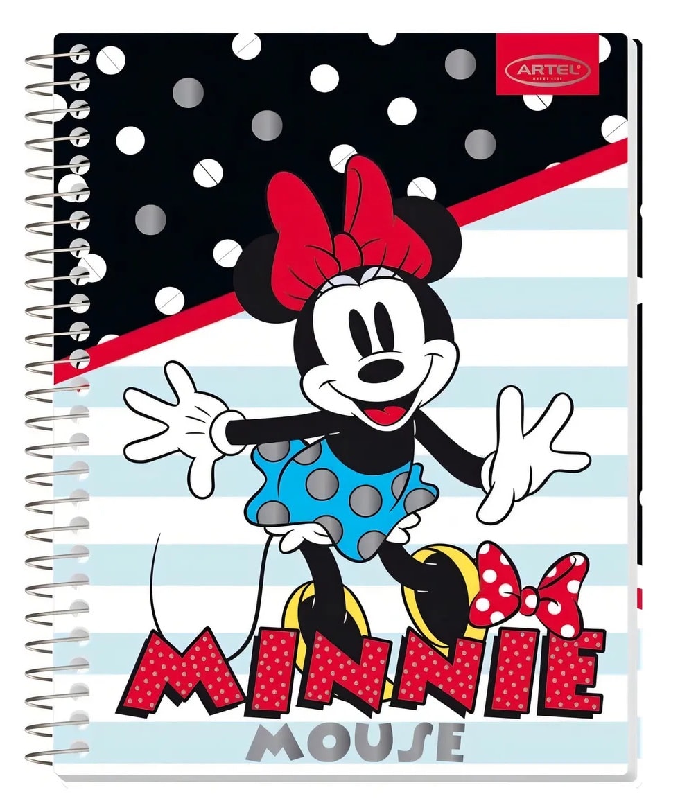 Cuad. Carta 150h Minnie Dots Artel3