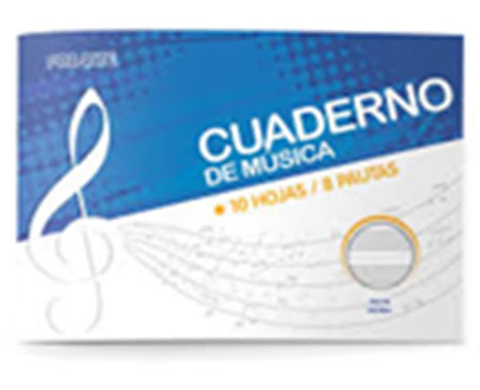Cuaderno Musica 10h Media Pauta Proarte1