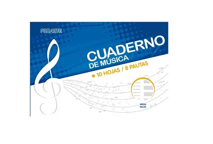 Cuaderno Musica 10h Media Pauta Proarte1