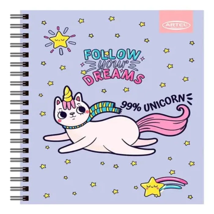 Cuad Univ Unicornio 100h Artel1