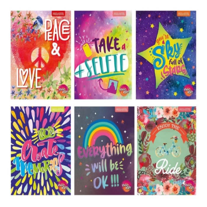 Pack 10 Cuad Univ Color Life 100h Proarte1