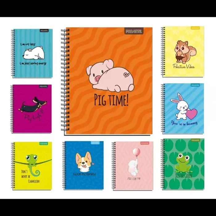 Pack 10 Cuad Univ Cute 100h Proarte1