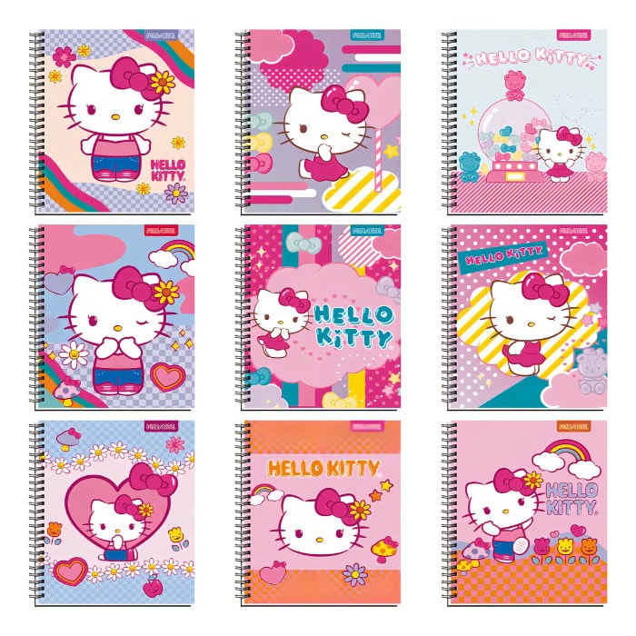 Pack 10 Cuad Univ Hello Kitty & Friends Proarte1