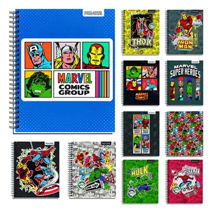 Cuad.Univ.100hjs ED Mat7 Marvel Comics1