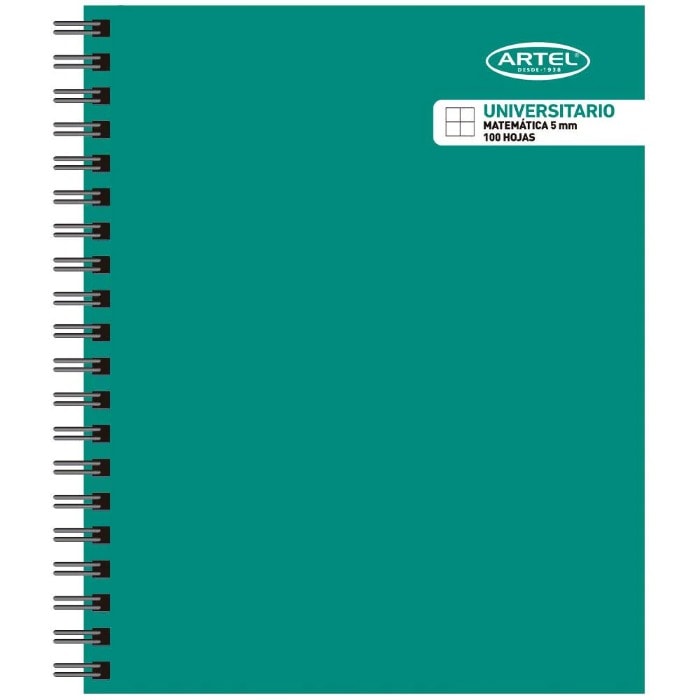 Cuad Univ Colors Mat 5mm 100h Artel1