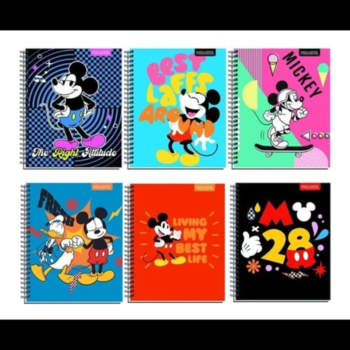 Pack 10 Cuad Univ Mickey Niño 100h Proarte1