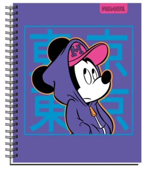 Cuad.Univ.100hjs ED Mat7 Mickey Juv1