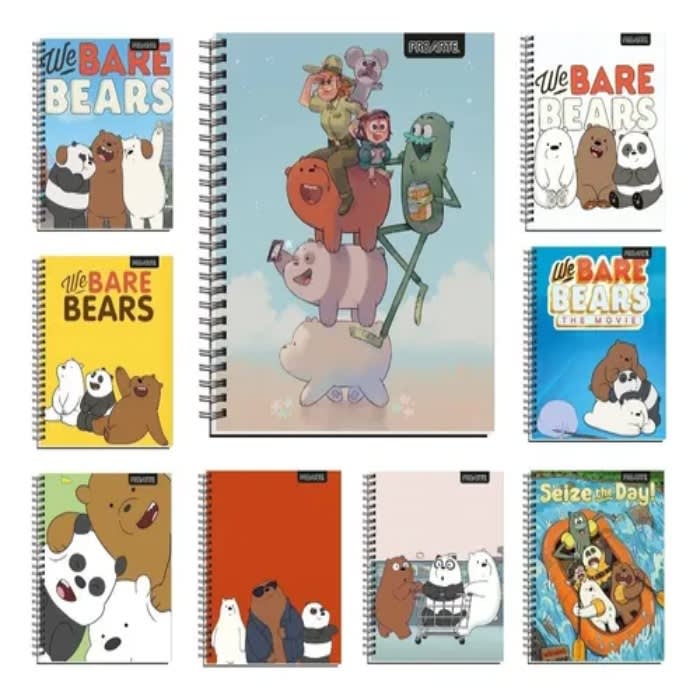 Pack 10 Cuad Univ We Bare Bears 100h Proarte1