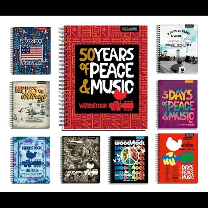 Pack 10 Cuad Univ Woodstock 100h Proarte1