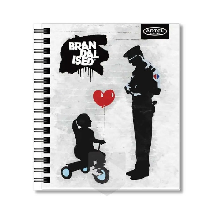Cuaderno Book Brandalised 120h Artel2