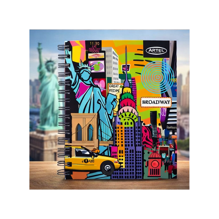 Cuad. 1/2 OF. 120H 7mm Urban Artel 201229605