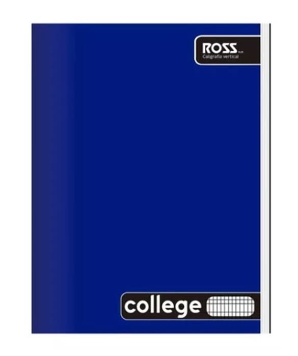 Cuad. College 80h Caligrafia Vertical Ross1