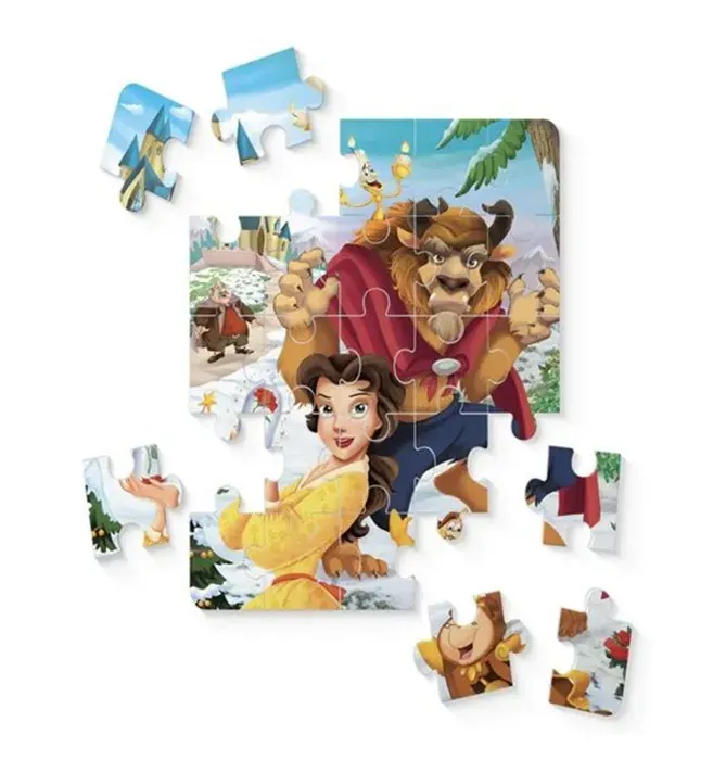 Cuento + Puzle 30pzas La Bella y La Bestia Mundicrom2
