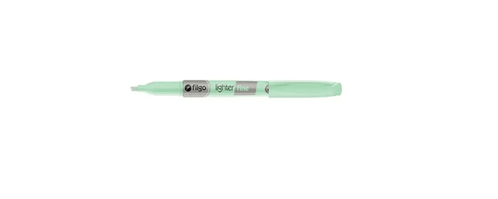 Destacador Lapiz Verde Pastel Filgo1