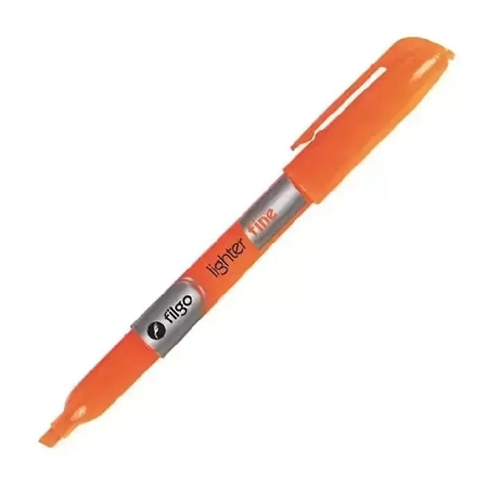 Destacador Lapiz Naranja Fluor Filgo1
