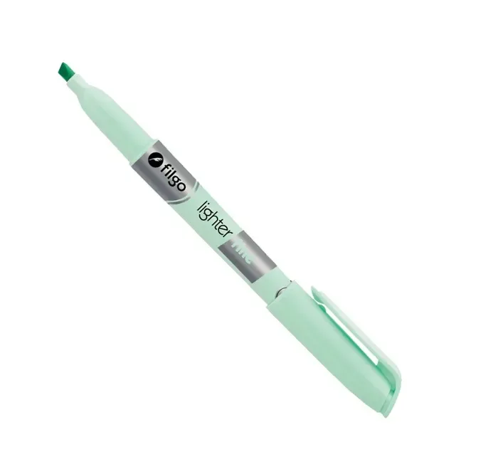 Destacador Lapiz Verde Pastel Filgo1