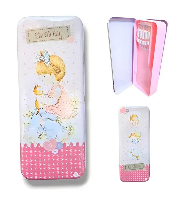 Estuche Metalico Doble Sarah Kay Rhein1