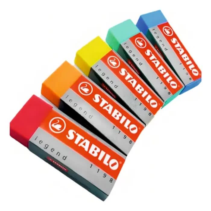 Goma Grande Colores Stabilo1