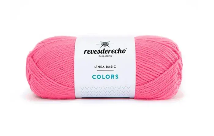 Hilo Linea Basic Rosado Fuerte 0730 100g1