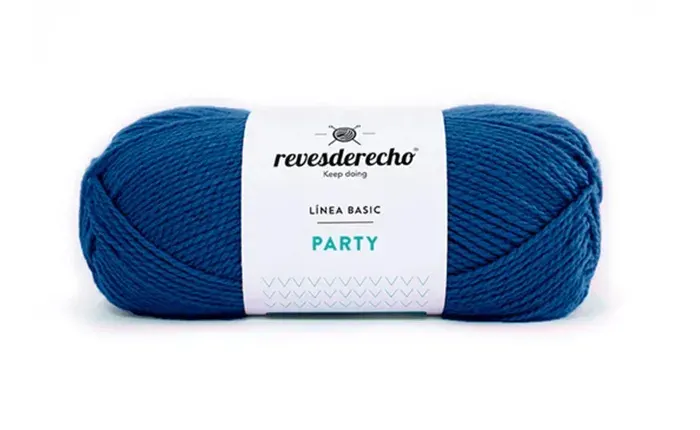 Lana Linea Basic Party 100g 028 Azulino1