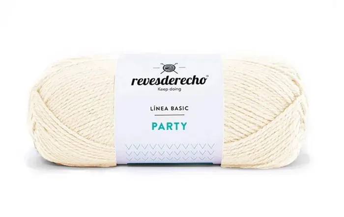 Lana Linea Basic Party 100g 049 Crudo1