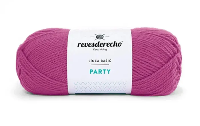 Lana Linea Basic Party 100g 019 Lila Oscuro1